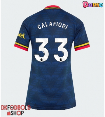 Arsenal Riccardo Calafiori #33 Udebanetrøje Dame 2026-27 Kort ærmer Arsenal Riccardo Calafiori #33 Udebanetrøje Dame 2026-27 Kort ærmer